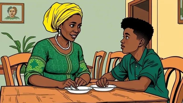 Animated comic strip: The Agent's Urgent Trap — Mrs Adeyemi wants her son to study in London next year.; An unregistered agent calls demanding an immediate cash deposit for tuition.; She verifies the official fee payment channels directly on the website.; She pays safely through Convera, securing her son's path.