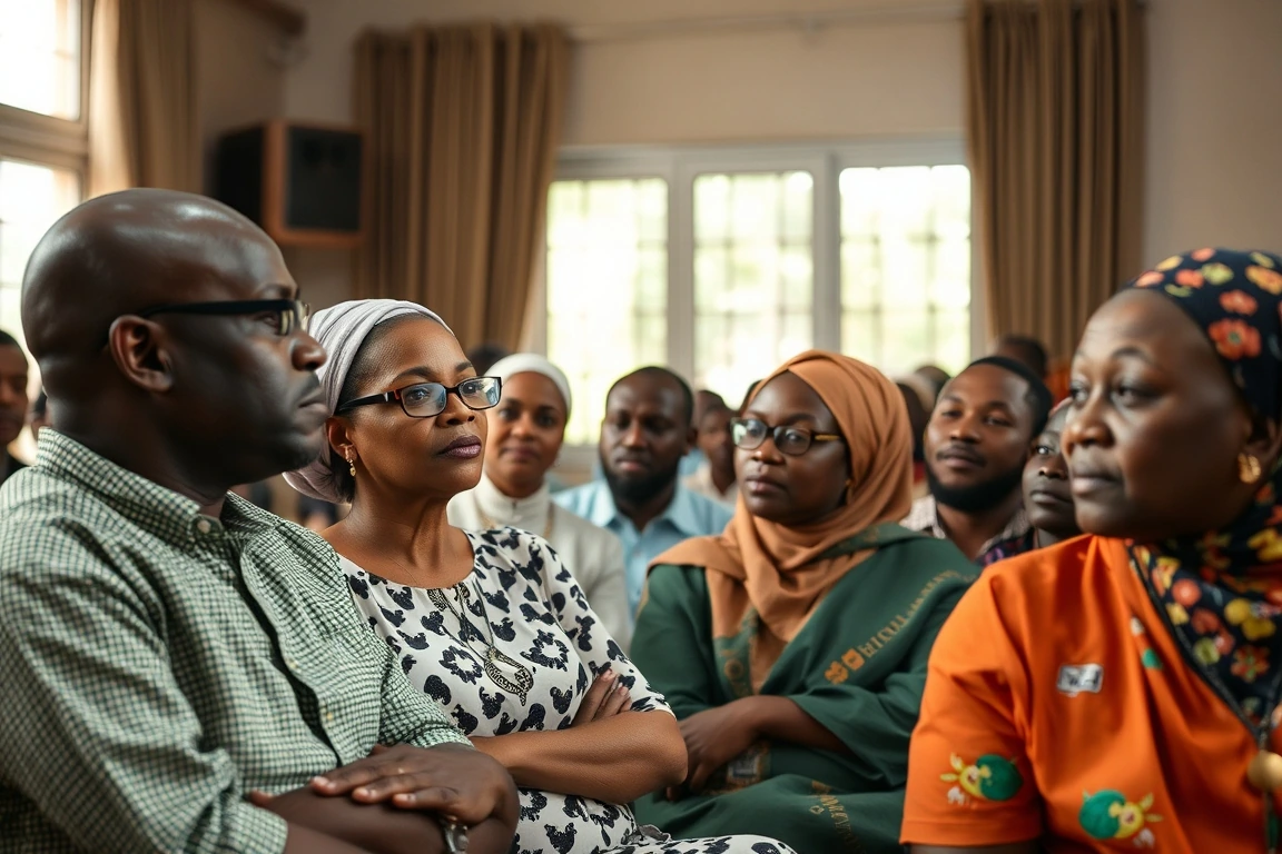 Nigerian parents attending an educational advisory workshop in Abuja