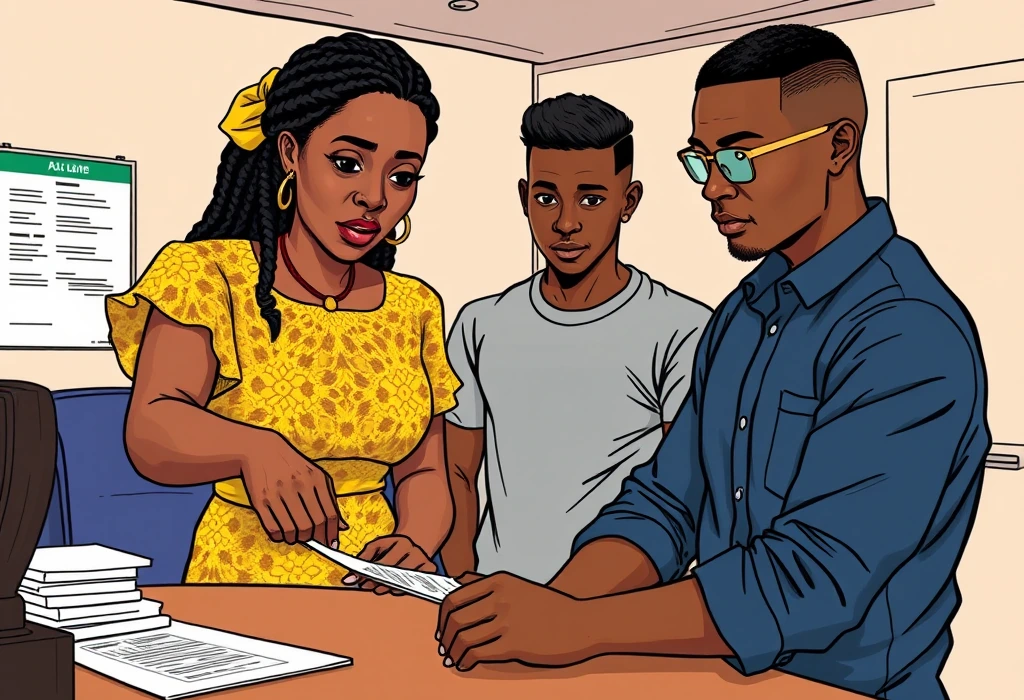 Timi Alao explains the harsh math behind post-study visa salary thresholds. — illustration from the story "The Pivot to Reality"
