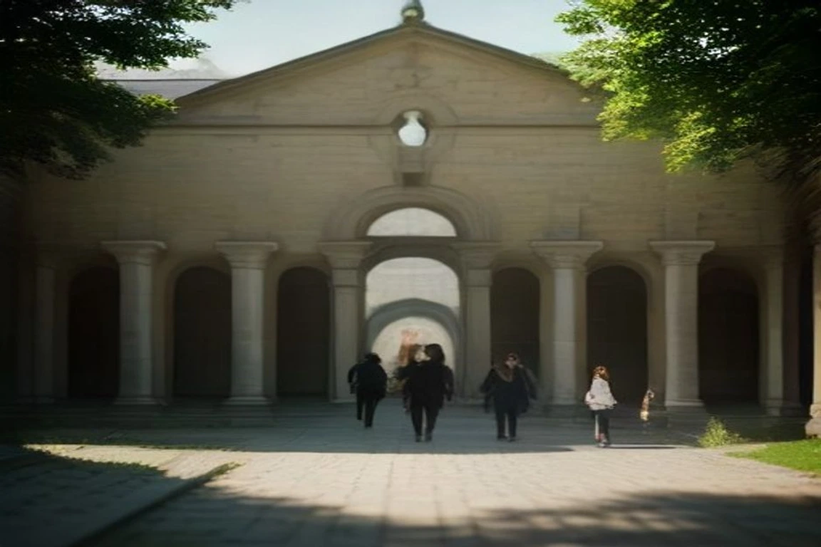 A historic and beautiful public university campus in Germany.
