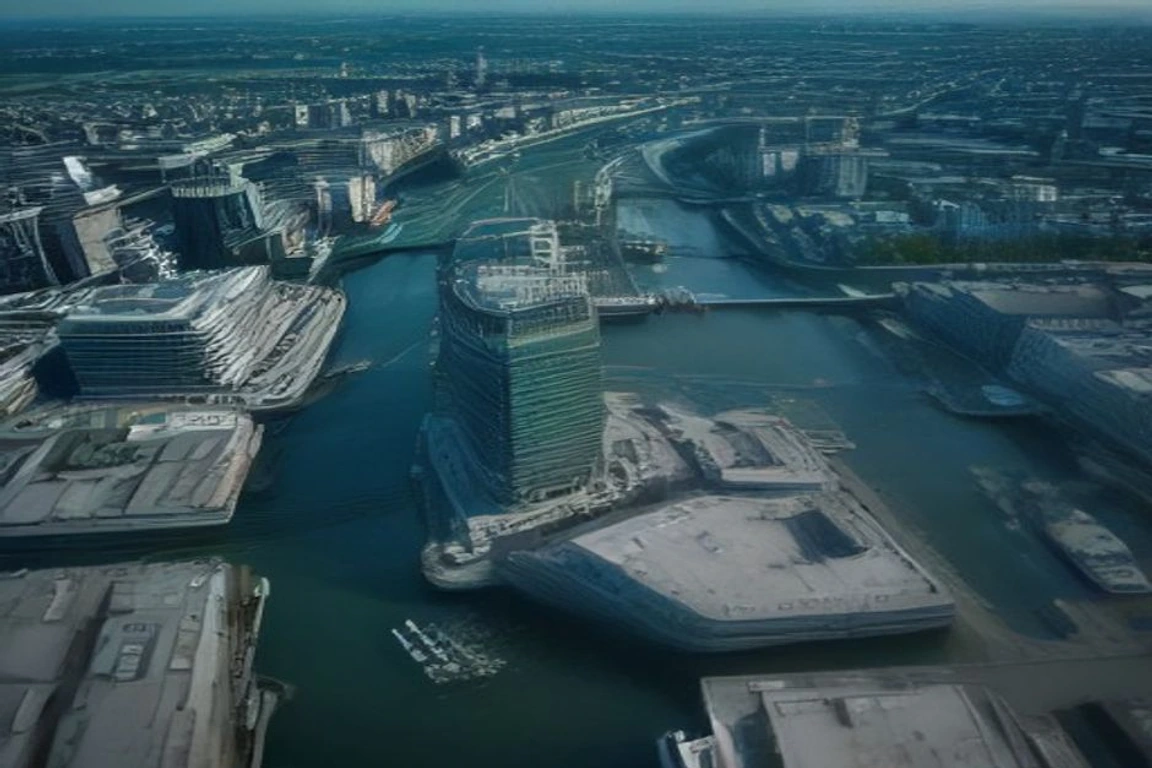 Dublin's modern waterfront and tech hubs.