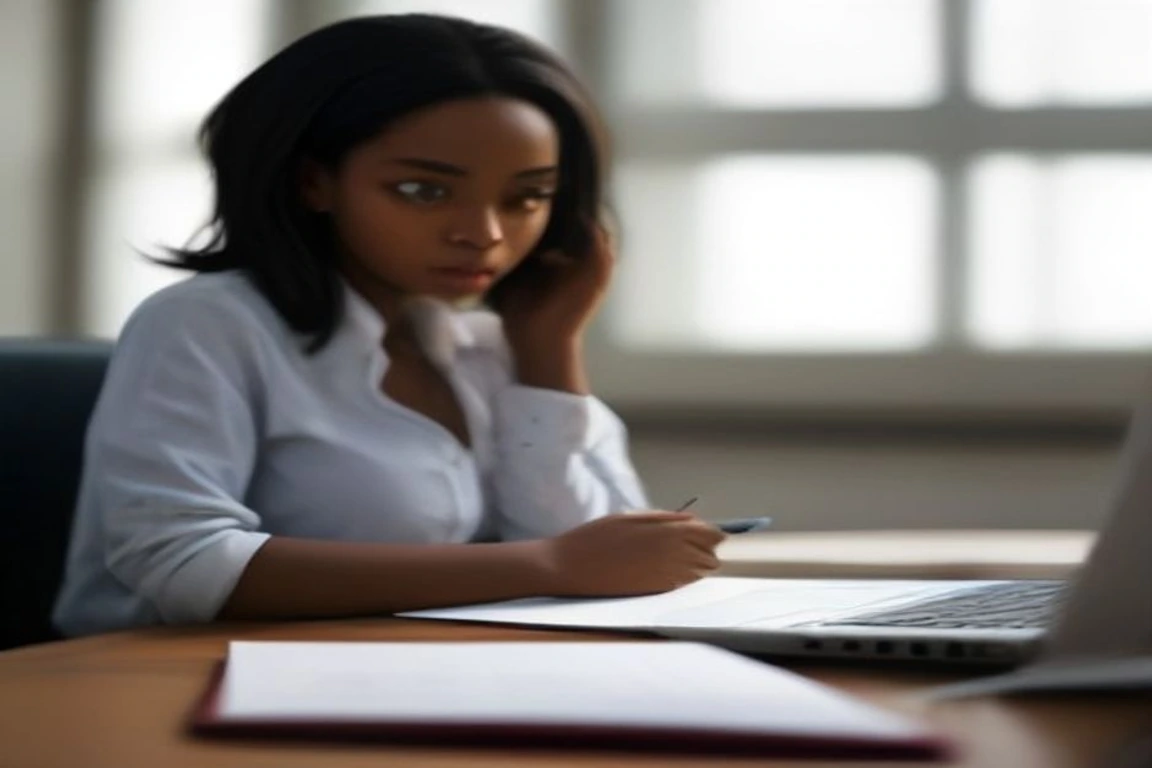 A client reviewing a written fee structure with an education consultant.