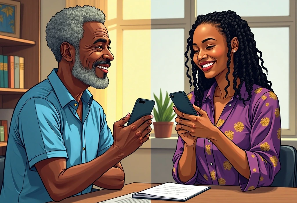 Nneka explains the true tuition deposit rules, offering a logical way forward. — illustration from the story "The Price of Logic"